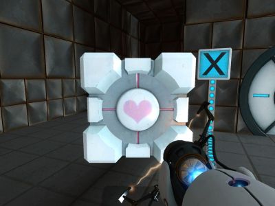 Portal - Companion cube image